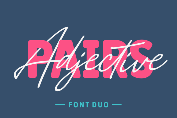 Adjective Pairs: A Versatile Typeface for Editorial Design