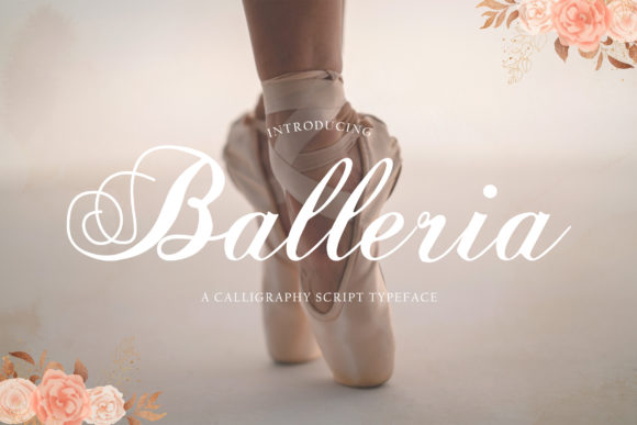 Balleria Font: A Script for Crafting Sophistication