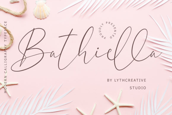 Bathiella: The Handwritten Font That Elevates Your Campaigns