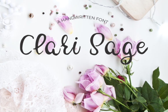 Clary Sage Font: Elegant Script for Craft Projects