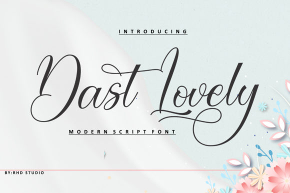 Dast Lovely Font: A Handwritten Typeface for Modern Web Design