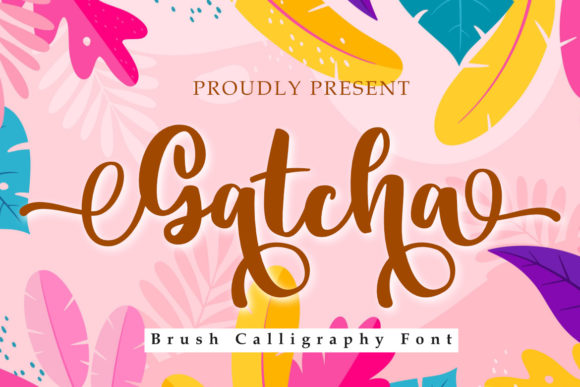 Gatcha: A Handwritten Typeface for Modern Marketing