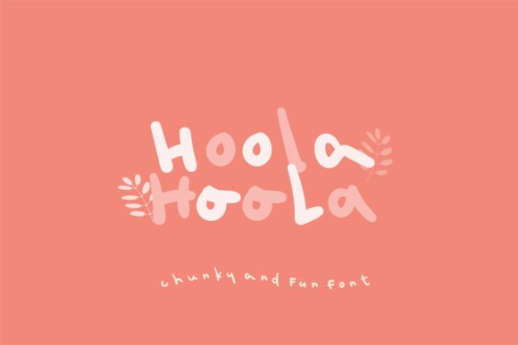 Hoola Font: A Playful Handwritten Typeface for Crafters