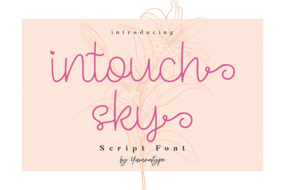 Intouch Sky: A Beautiful Font for Your Brand