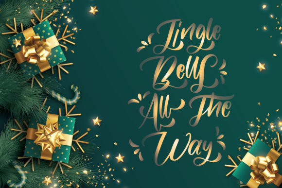Jingle All the Way: A Handwritten Font with Editorial Charm