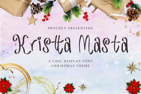 Kristta Masta: A Script Font for Bold Branding and Creative Projects