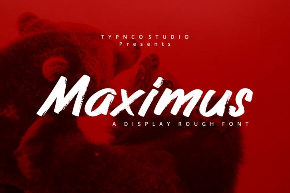 Maximus: A Brushed Handwritten Font for Creative Projects