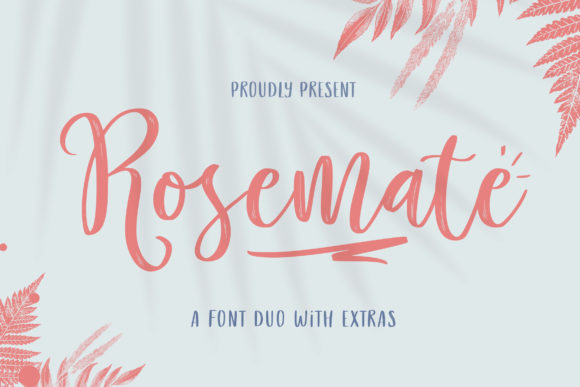 Rosemate: A Stylish Font for Creative Campaigns