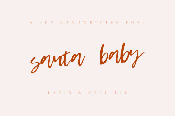 Santa Baby Font: A Sweet Script for Crafters and Sellers