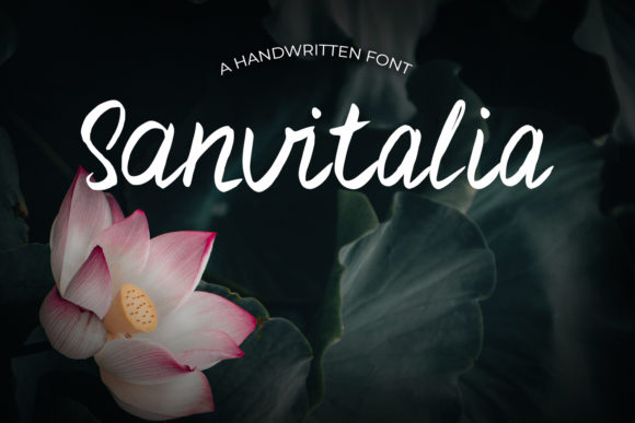 Sanvitalia Font: A Handwritten Touch for Creative Makers