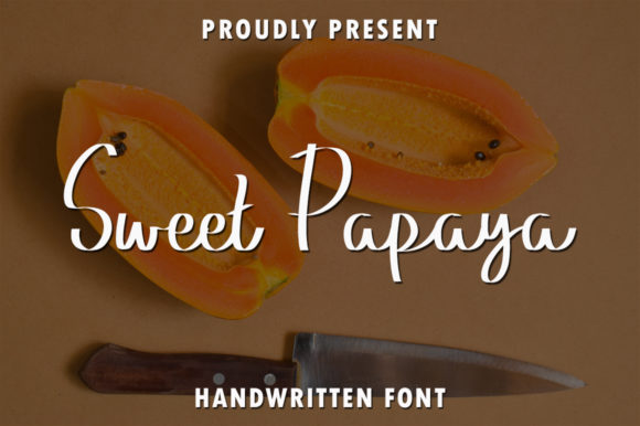 Sweet Papaya Font: A Delightful Typeface for Branding and Creative Projects
