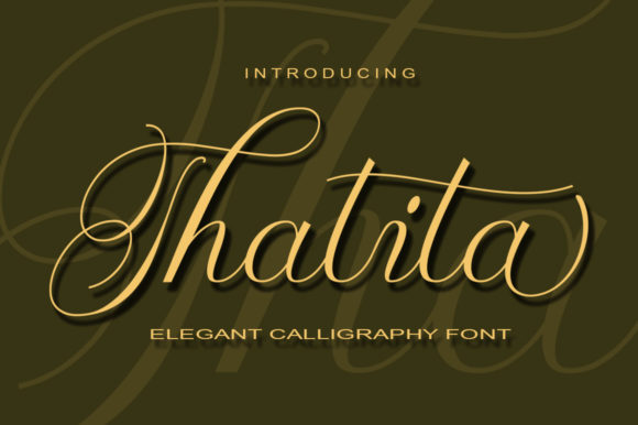Thalita Font: A Luxurious Script for Editorial Design