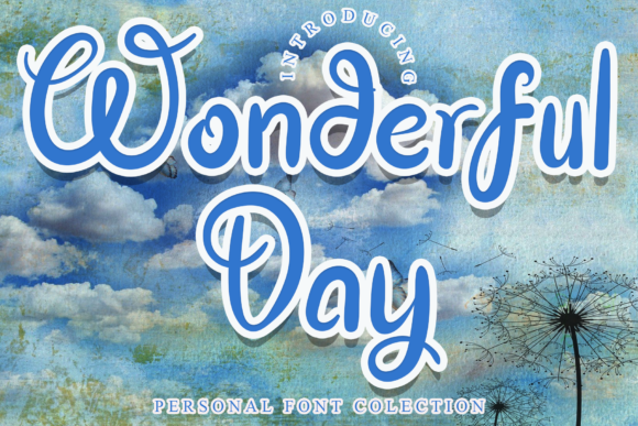 Wonderful Day Font: Elegant Handwritten Style